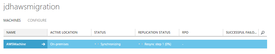 ASR Protection Synchronizing