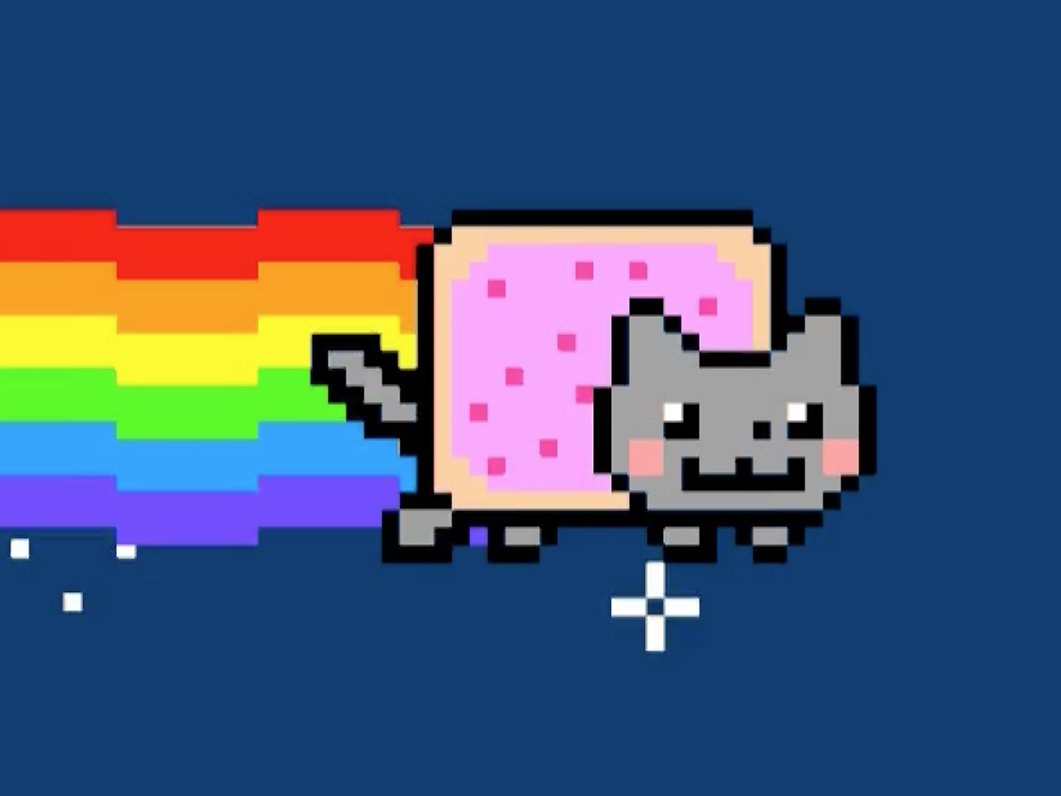 Nyan Cat went up for sale as a NFT